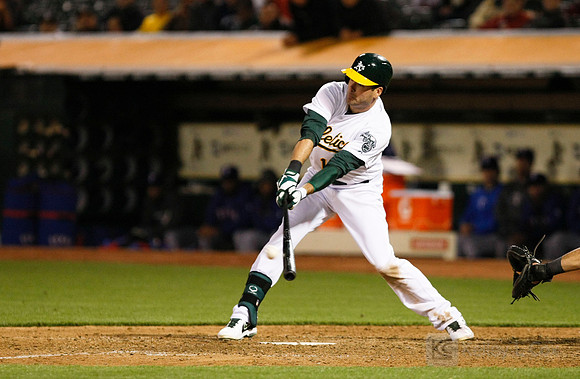MLB: Texas Rangers at Oakland Athletics