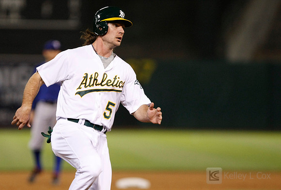 MLB: Texas Rangers at Oakland Athletics