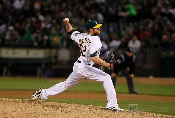 MLB: Texas Rangers at Oakland Athletics