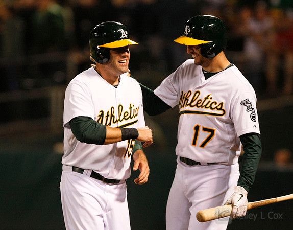 MLB: Texas Rangers at Oakland Athletics