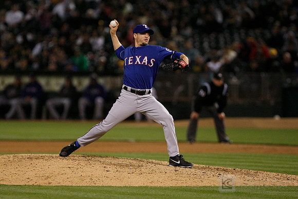 MLB: Texas Rangers at Oakland Athletics