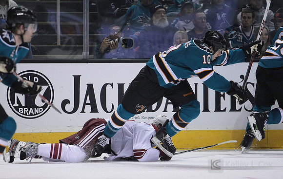 NHL: Phoenix Coyotes at San Jose Sharks