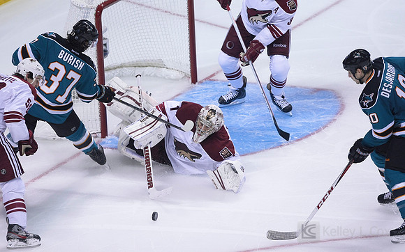NHL: Phoenix Coyotes at San Jose Sharks