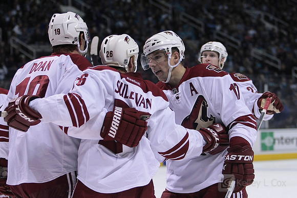NHL: Phoenix Coyotes at San Jose Sharks