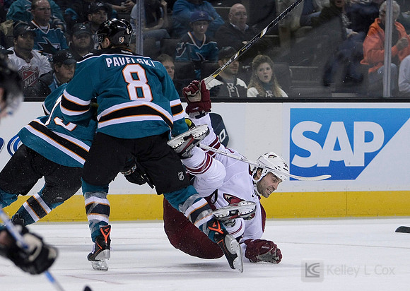 NHL: Phoenix Coyotes at San Jose Sharks