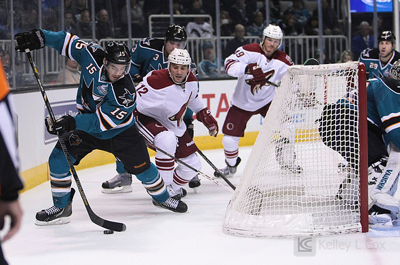 NHL: Phoenix Coyotes at San Jose Sharks