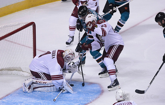 NHL: Phoenix Coyotes at San Jose Sharks