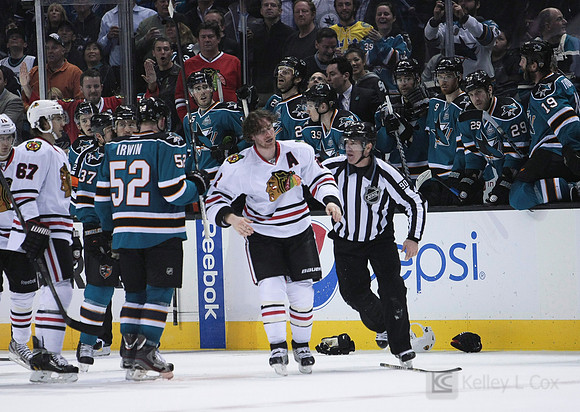 NHL: Chicago Blackhawks at San Jose Sharks
