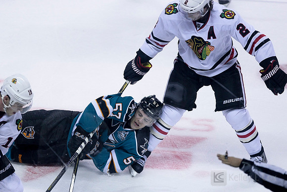 NHL: Chicago Blackhawks at San Jose Sharks