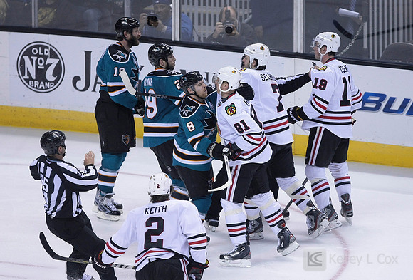 NHL: Chicago Blackhawks at San Jose Sharks