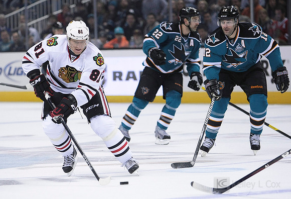 NHL: Chicago Blackhawks at San Jose Sharks