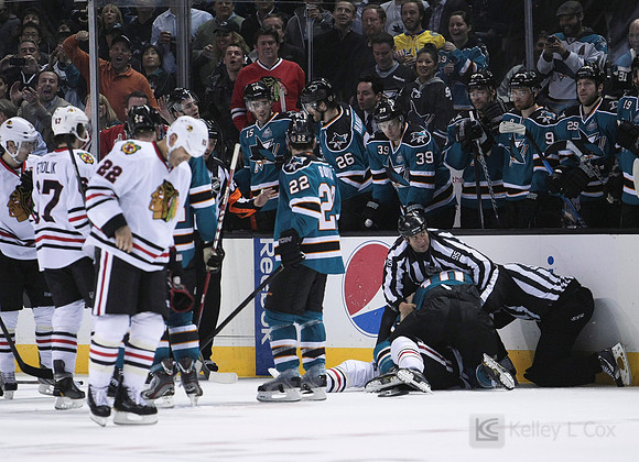 NHL: Chicago Blackhawks at San Jose Sharks