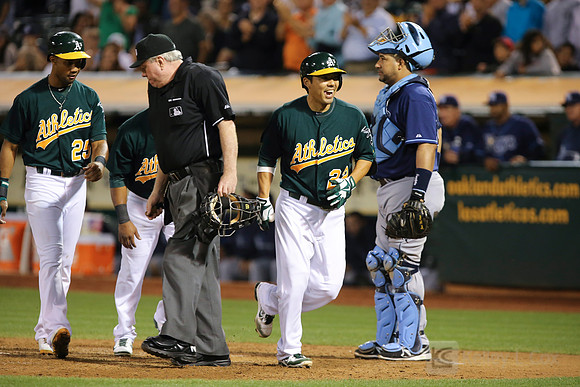 MLB: Tampa Bay Rays at Oakland Athletics