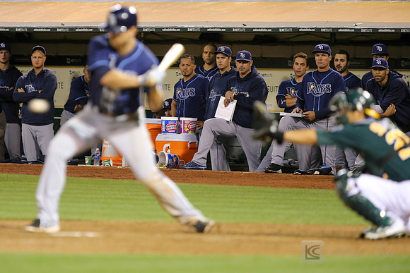 MLB: Tampa Bay Rays at Oakland Athletics