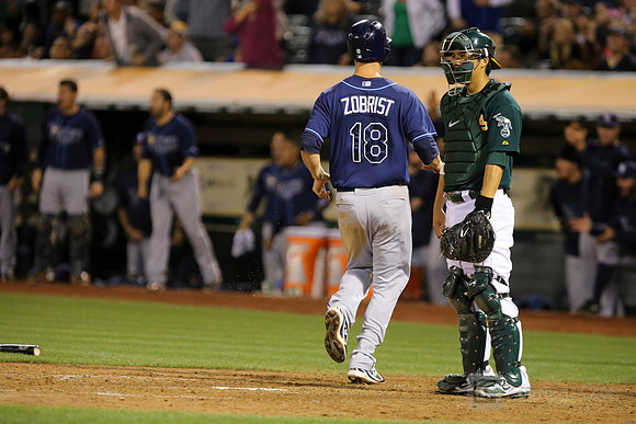 MLB: Tampa Bay Rays at Oakland Athletics