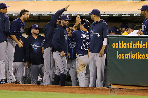MLB: Tampa Bay Rays at Oakland Athletics