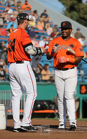 Baseball: California League vs Carolina League -All Star Game