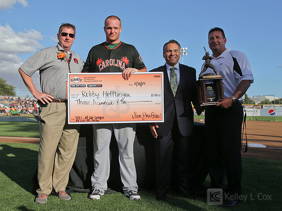 Baseball: California League vs Carolina League -All Star Game