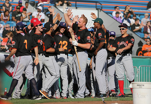 Baseball: California League vs Carolina League -All Star Game