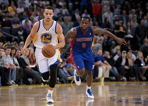 NBA: Detroit Pistons at Golden State Warriors