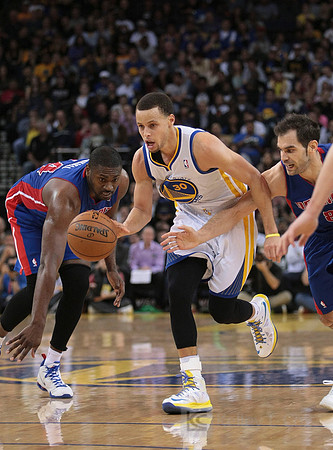 NBA: Detroit Pistons at Golden State Warriors