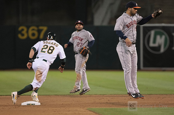 MLB: Houston Astros at Oakland Athletics