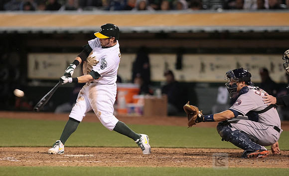 MLB: Houston Astros at Oakland Athletics