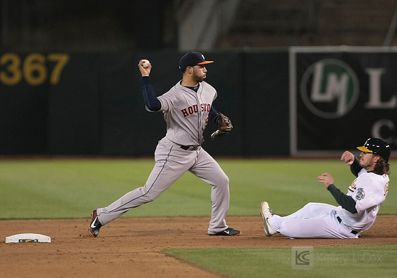 MLB: Houston Astros at Oakland Athletics