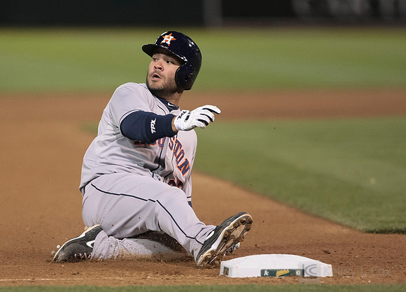 MLB: Houston Astros at Oakland Athletics