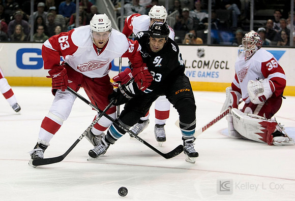 NHL: Detroit Red Wings at San Jose Sharks