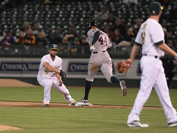 MLB: Houston Astros at Oakland Athletics