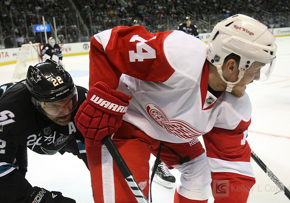 NHL: Detroit Red Wings at San Jose Sharks
