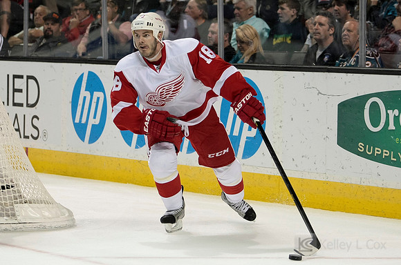 NHL: Detroit Red Wings at San Jose Sharks