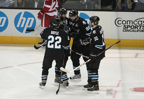 NHL: Detroit Red Wings at San Jose Sharks