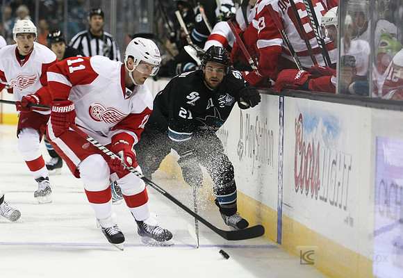 NHL: Detroit Red Wings at San Jose Sharks