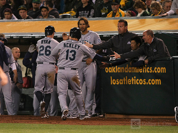 MLB: Seattle Mariners at Oakland Athletics