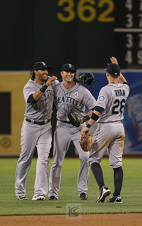 MLB: Seattle Mariners at Oakland Athletics