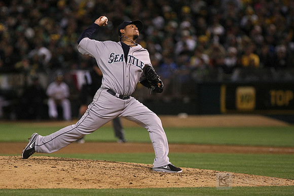 MLB: Seattle Mariners at Oakland Athletics
