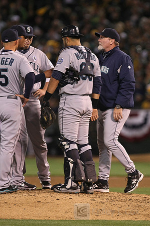 MLB: Seattle Mariners at Oakland Athletics