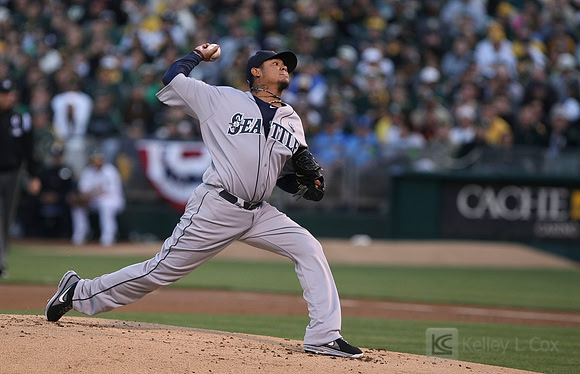 MLB: Seattle Mariners at Oakland Athletics