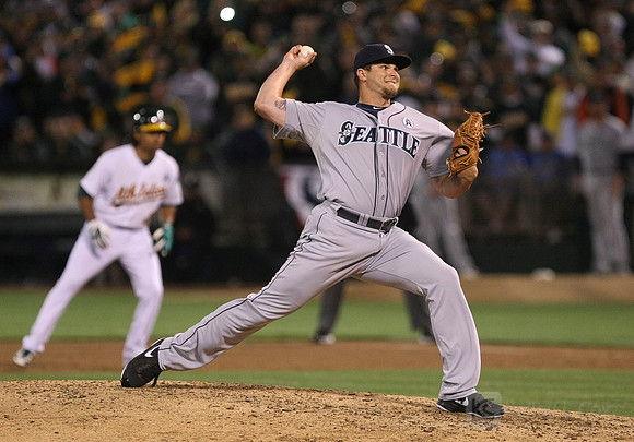 MLB: Seattle Mariners at Oakland Athletics