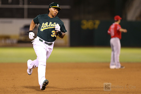 MLB: Los Angeles Angels at Oakland Athletics