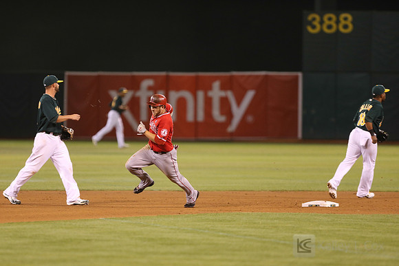 MLB: Los Angeles Angels at Oakland Athletics