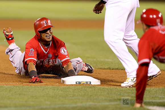 MLB: Los Angeles Angels at Oakland Athletics