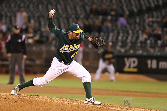 MLB: Los Angeles Angels at Oakland Athletics