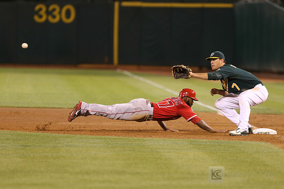 MLB: Los Angeles Angels at Oakland Athletics