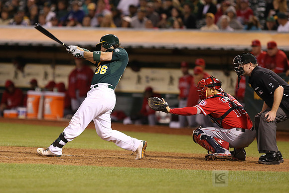 MLB: Los Angeles Angels at Oakland Athletics