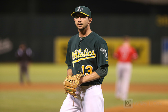 MLB: Los Angeles Angels at Oakland Athletics