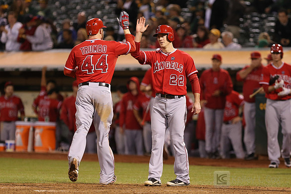 MLB: Los Angeles Angels at Oakland Athletics
