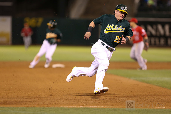 MLB: Los Angeles Angels at Oakland Athletics